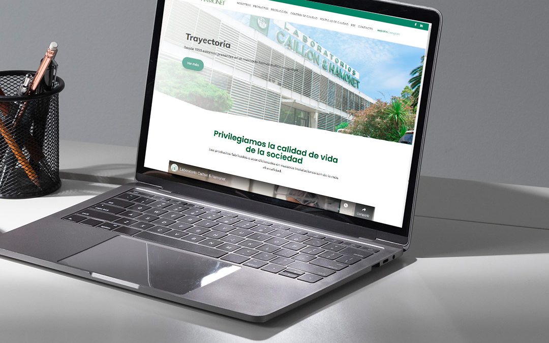 Sitio Web – Laboratorio Caillon & Hamonet